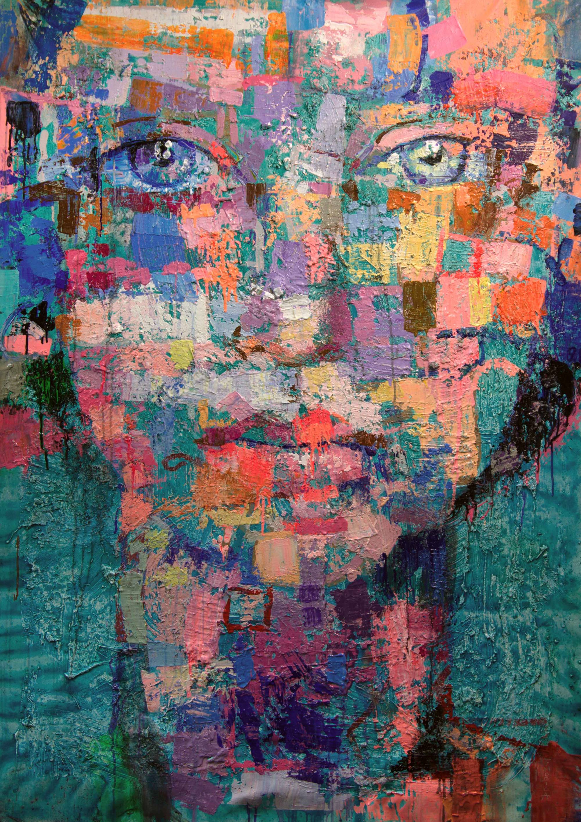 -interior-design-Fabio-Modica-contemporary-art-painter-portrait-arte-contemporanea-artista-quotato-moma-established-museum-famous-artist