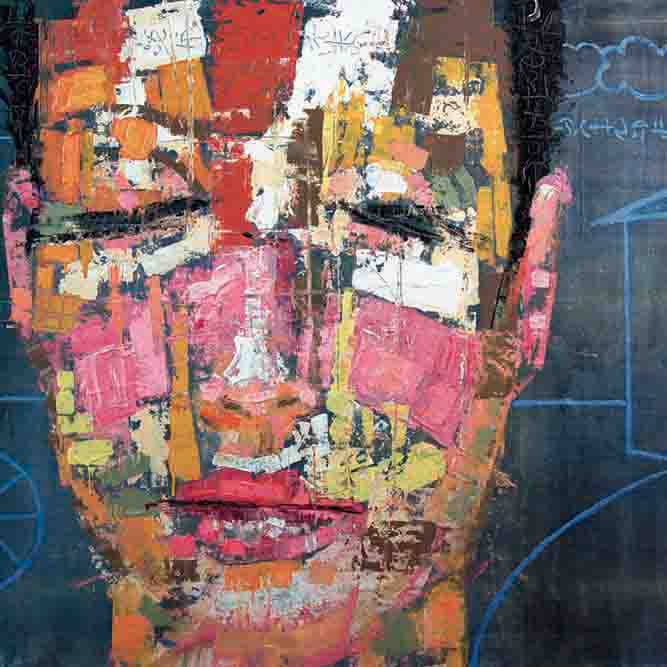 -interior-design-Fabio-Modica-contemporary-art-painter-portrait-arte-contemporanea-artista-quotato-moma-established-museum-famous-artist