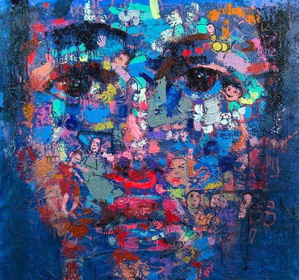 gnosis-torn-Fabio-Modica-contemporary-artist-painter-pittore-contemporaneo-pittura-portrait-ritratto-arredamento-interior-design