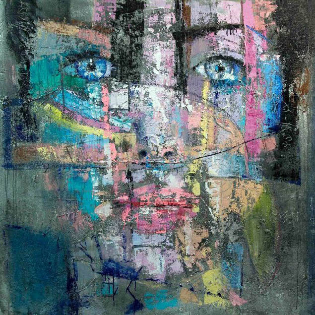 -interior-design-Fabio-Modica-contemporary-art-painter-portrait-arte-contemporanea-artista-quotato-moma-established-museum-famous-artist