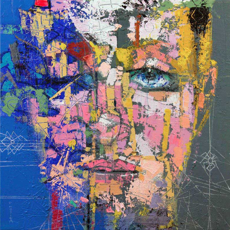 -interior-design-Fabio-Modica-contemporary-art-painter-portrait-arte-contemporanea-artista-quotato-moma-established-museum-famous-artist