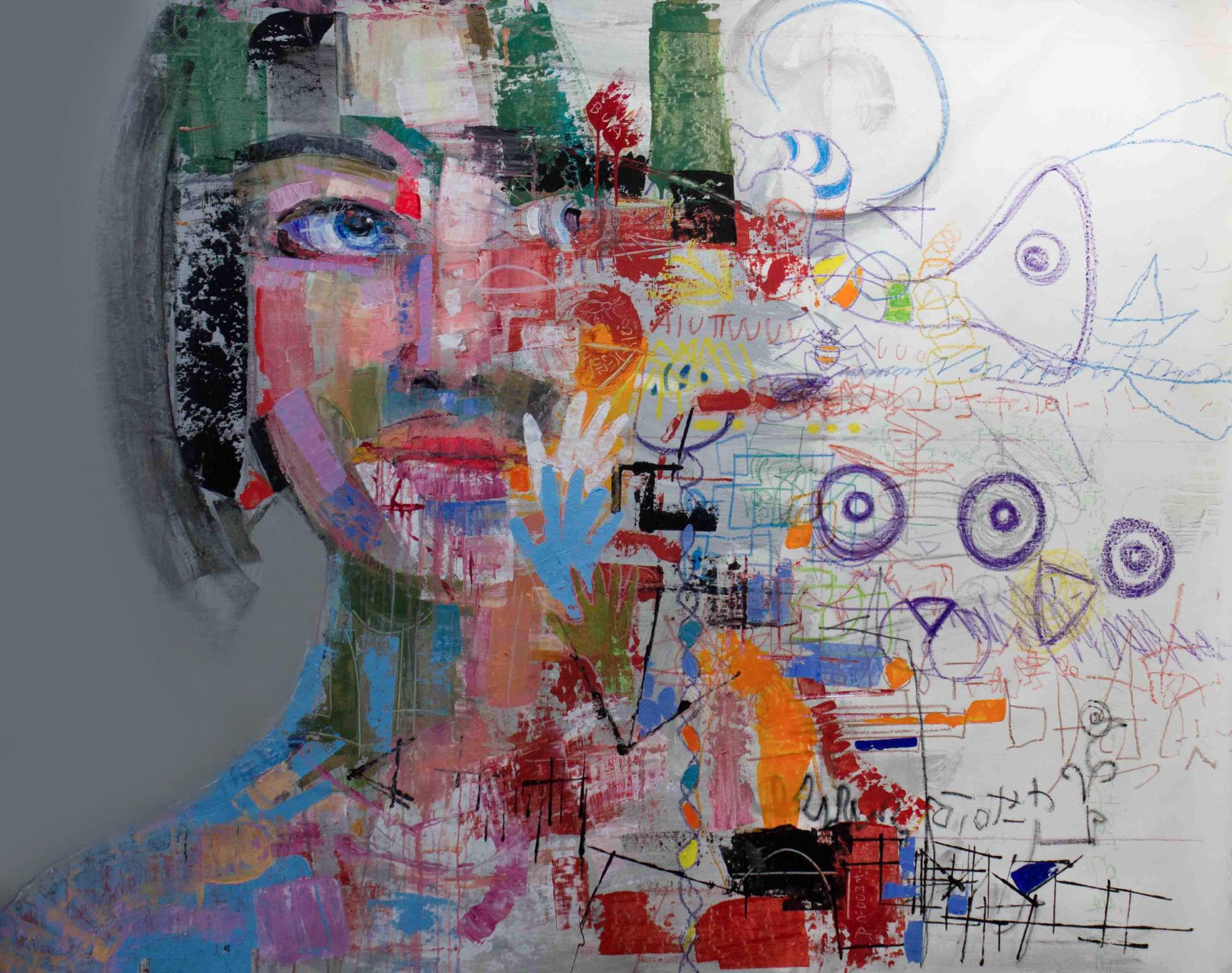 -interior-design-Fabio-Modica-contemporary-art-painter-portrait-arte-contemporanea-artista-quotato-moma-established-museum-famous-artist