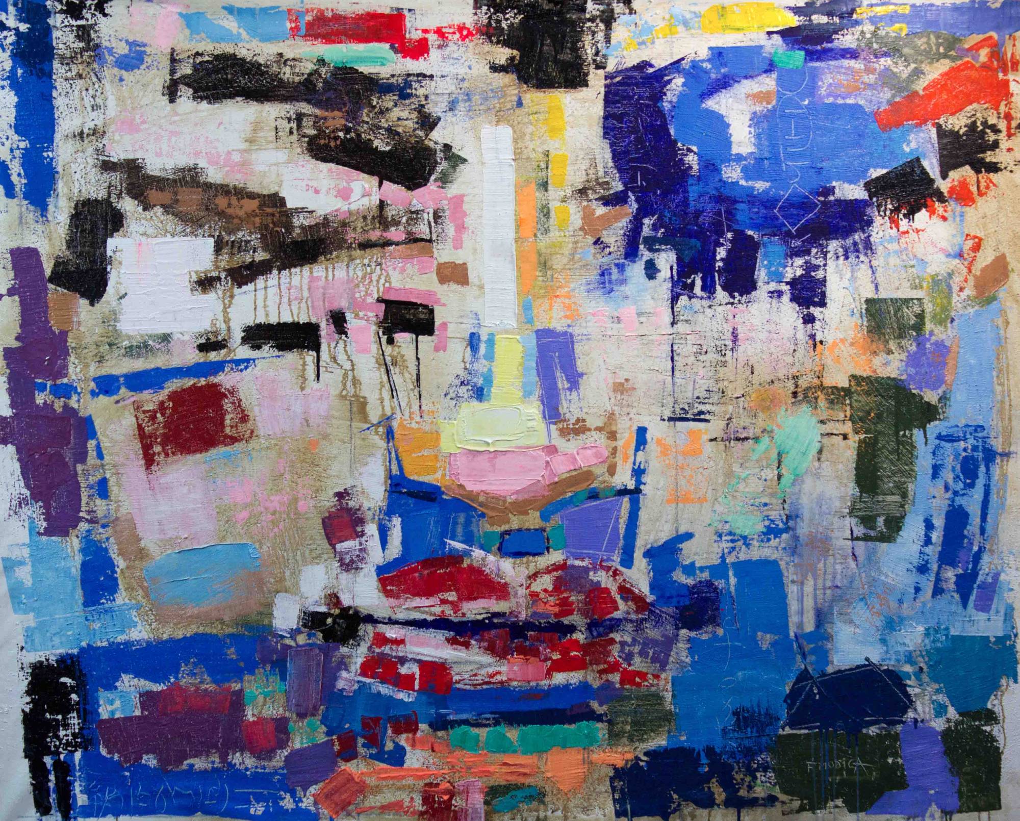 -interior-design-Fabio-Modica-contemporary-art-painter-portrait-arte-contemporanea-artista-quotato-moma-established-museum-famous-artist