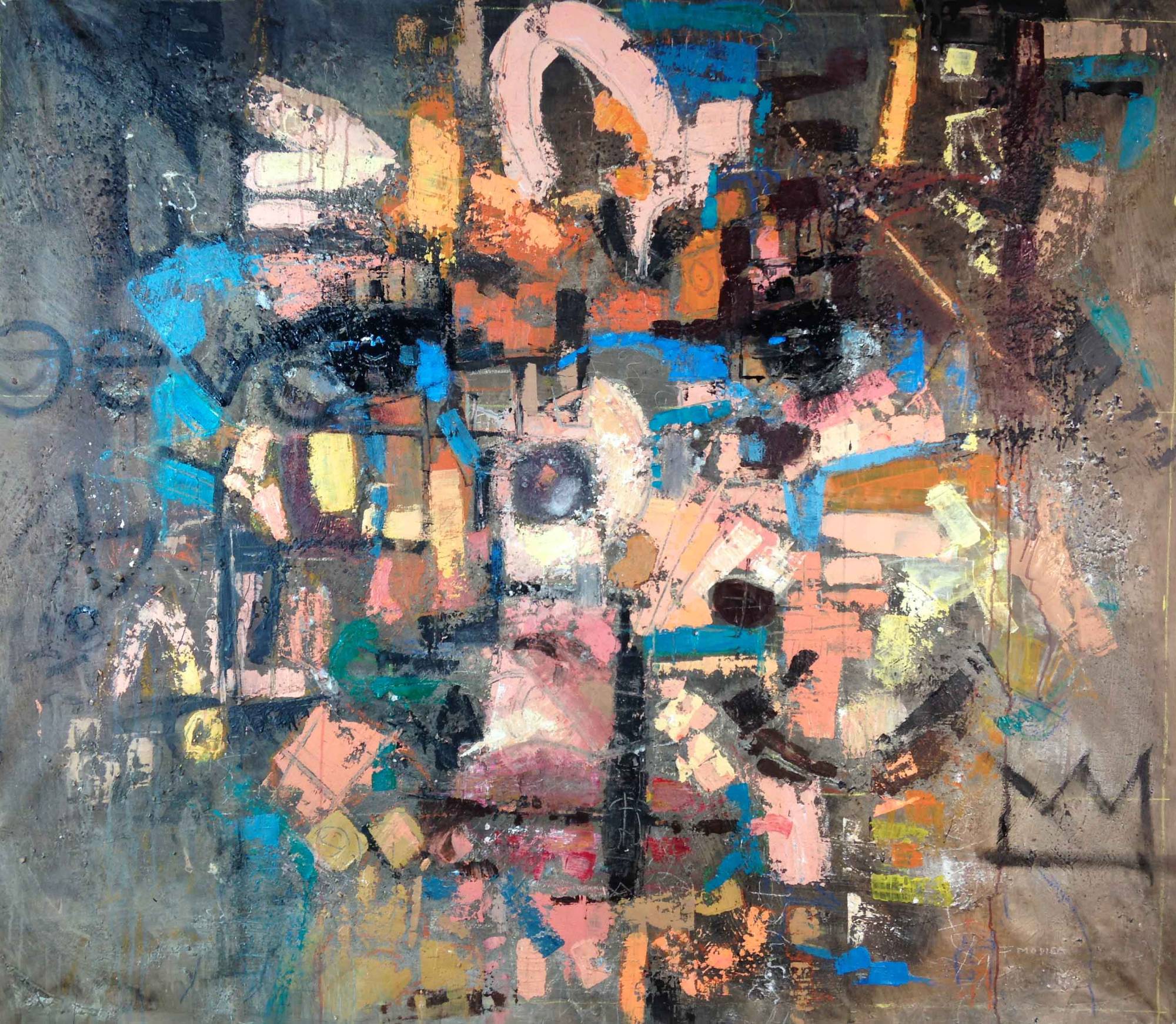 -interior-design-Fabio-Modica-contemporary-art-painter-portrait-arte-contemporanea-artista-quotato-moma-established-museum-famous-artist