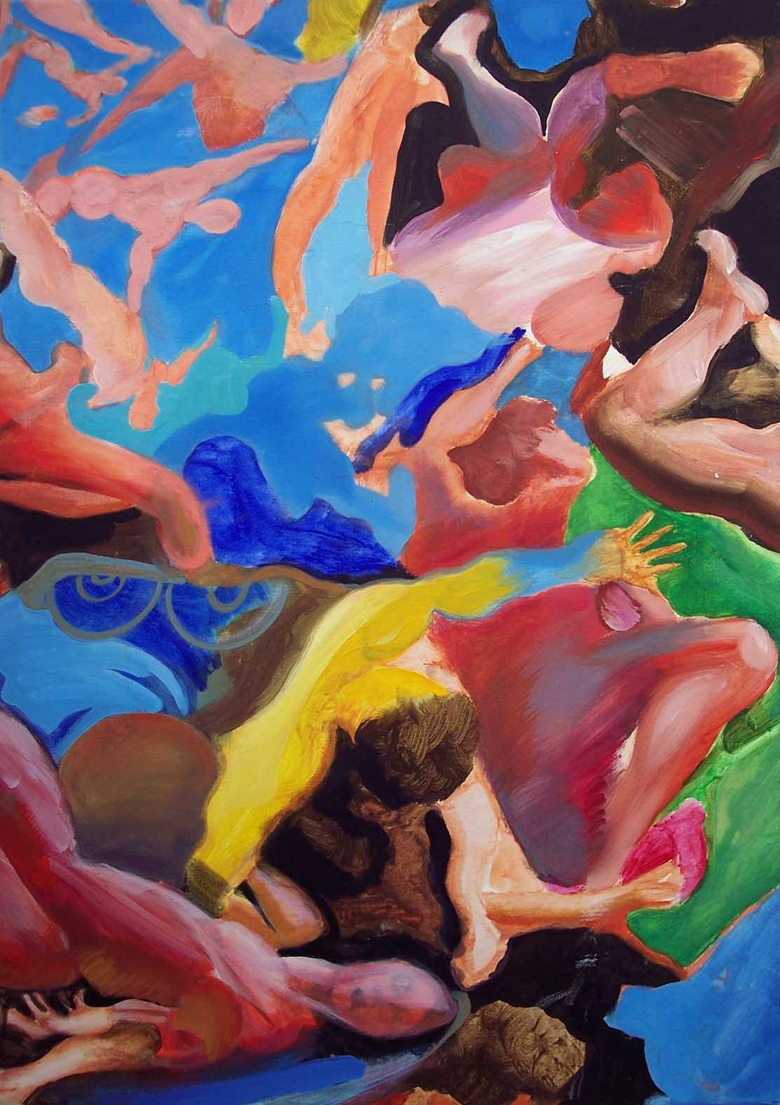 Fabio Modica | Vacuum - cm 70x100 | 27,5x39,4 inches - acrylic on canvas - 2004