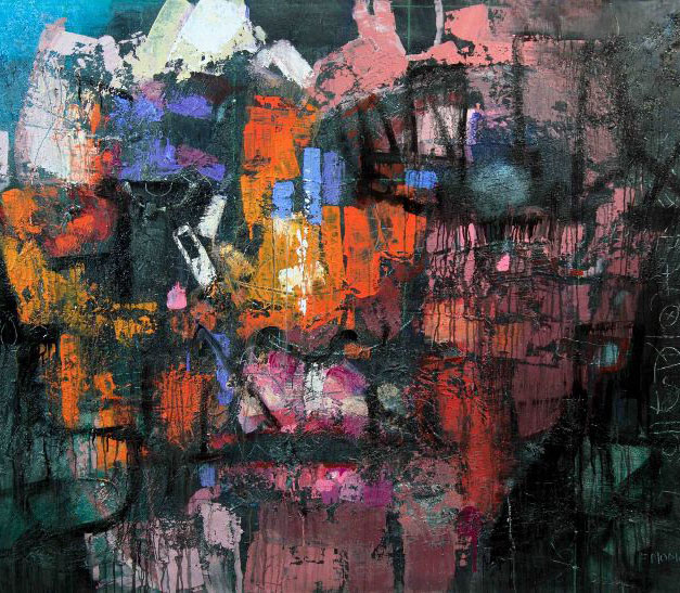 -interior-design-Fabio-Modica-contemporary-art-painter-portrait-arte-contemporanea-artista-quotato-moma-established-museum-famous-artist